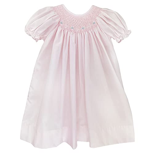 Petit Ami Baby Girls' Bishop Smocked Daydress