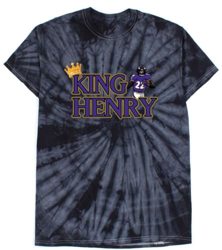 TIE-DYE King Derrick Henry Baltimore Shirt T-Shirt
