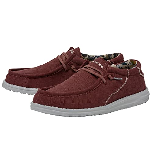 Hey Dude Men's Wally Break Cali Mutiple Colors & Sizes | Men’s Shoes | Men's Lace Up Loafers | Comfortable & Light-Weight2