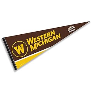 Western Michigan Broncos Pennant Full Size Felt