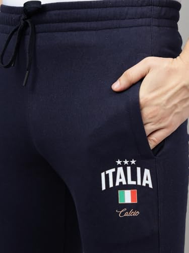 Image of Men's Winter Fleece Tracksuit | Zip-Up Sweatshirt & Track Pants, Soft Fleece Fabric, Warm 2-Piece Sportswear for Gym, Streetwear & Casual Wear |FTS-68