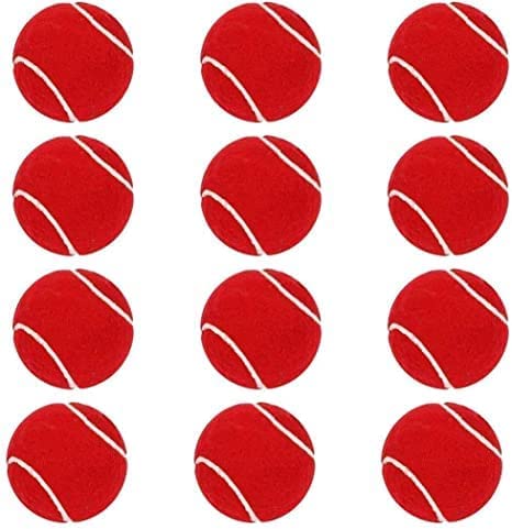 JSP Cricket Tennis Ball, Made of Rubber for Cricket Training, Tennis Training, Cricket Rubber Heavy Tennis Ball,(Red, Standard Size) (Set of 12)| (B0BTHGM4WP) Amazon Price History, Amazon Price Tracker