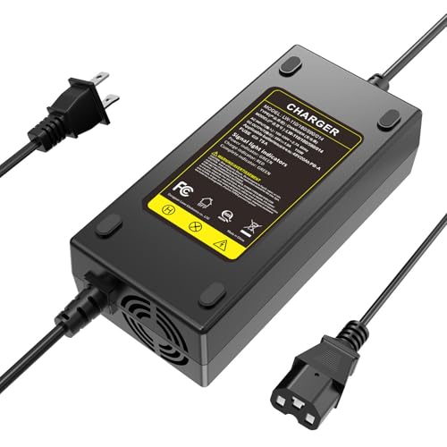 59V 1.8A for 48V 12AH Lead Acid Battery Charger for Electric Bicycle Motor Bike - 3 Holes Plug AC Adapter