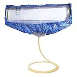 DSOL エアコン掃除カバー ポリ塩化ビニル (PVC) 防水カバー