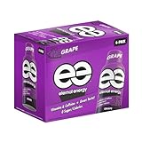 Eternal Energy Premium Energy Shot Grape Flavor 2 Box of 6 Count 1.93 fl oz – Zero Sugar Zero Calories 230mg Caffeine with Vitamins B6 B12 and Antioxidants – Long Lasting Energy