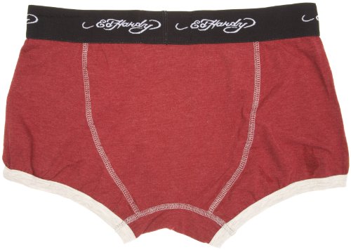 Ed Hardy Patch Marine Captain Trunk Eh70834Tk L/Brick #TOP1