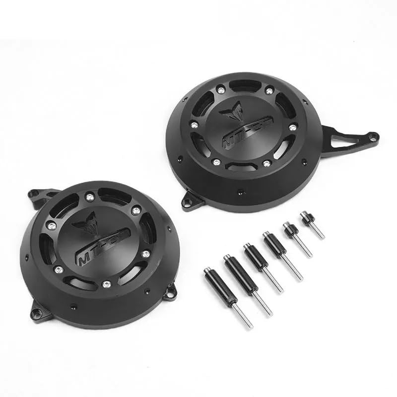 Protection stator MT-07 anti-choc et robuste pour sécuriser le carter moteur des motards sur route