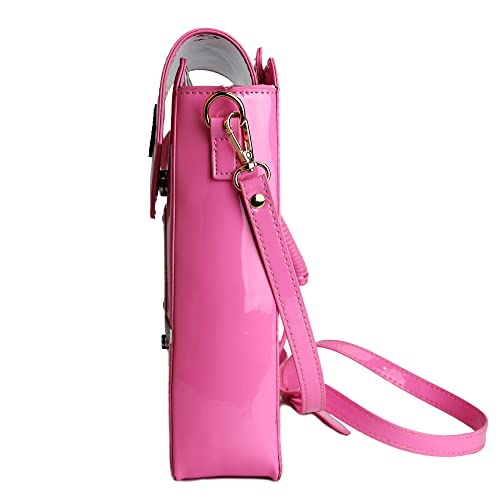 Image of QiMing Retro dial telephone Crossbody Shoulder Bag,Pu Movable microphone Purse for Women