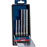 Bosch Professional 5x Expert SDS plus-7X Hammerbohrer Set (für Stahlbeton, Ø 5-10 mm, Zubehör Bohrhammer) | 5 Stück (1er Pack)