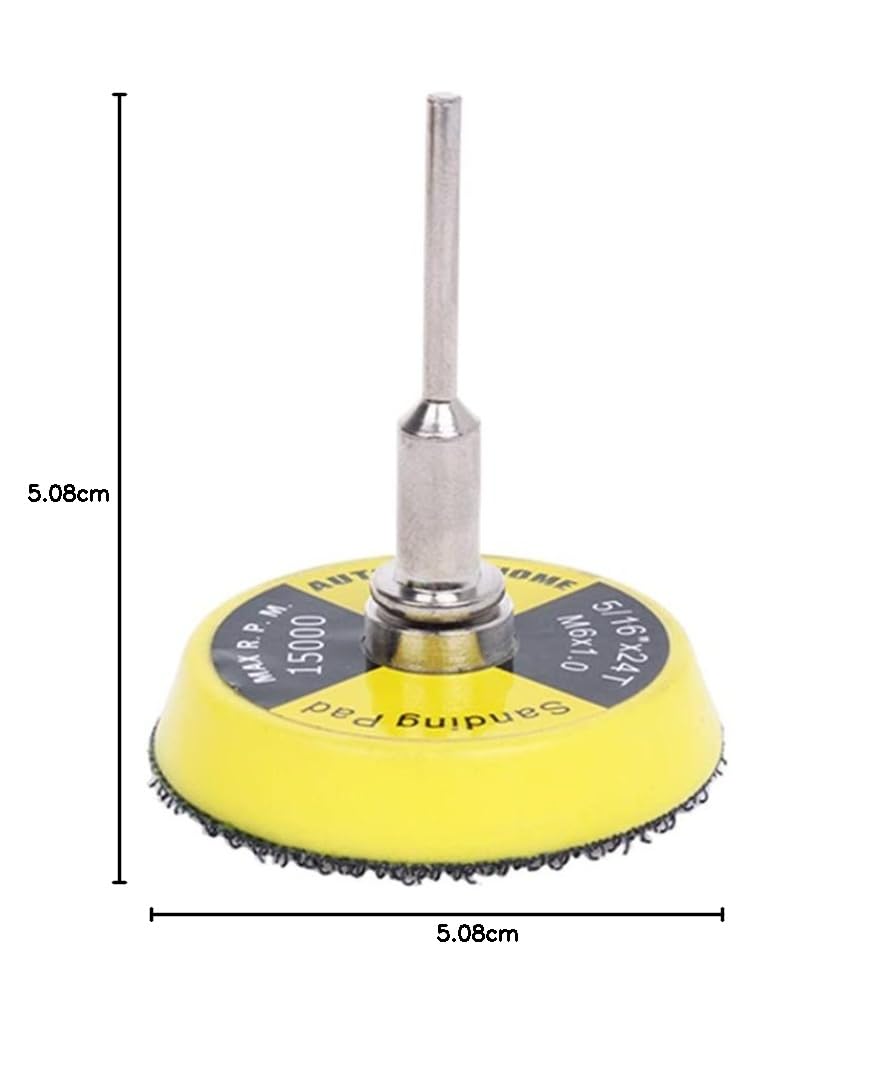 16 sztuk 2 cal tarcza szlifierska gąbka podkładka polerska 50mm Dia dla Dremel 3000/4000 Mini szlifierka do samochodu hak i pętla narzędzie obrotowe, A