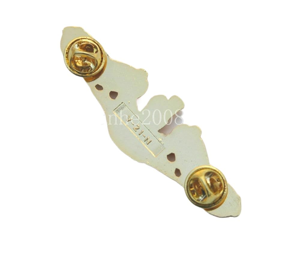 Reproduction US SUBMARINE METAL BADGE PIN GOLDEN