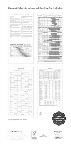 Alpha Edition - Janosch - 5 Spalten Familienkalender 2026 – Wandkalender 22×45 cm mit Spalten für Termine, liebevollen Illustrationen & Feiertagen, ... für Familien & Kinderzimmer: Familienplaner