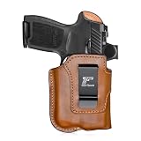 Light-Bearing IWB Leather Holster for P320 Compact / M18 with Baldr S/Mini