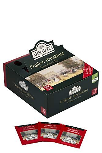 Ahmad Tea English Breakfast Tea, 100 Enveloped Teabags