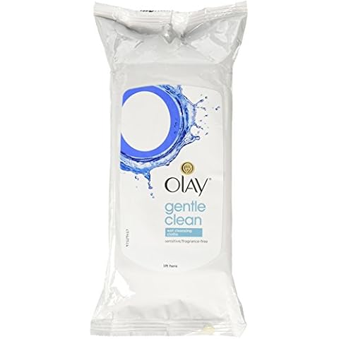 Olay Gentle Wet Cleansing Cloths, Sensitive Skin Cover