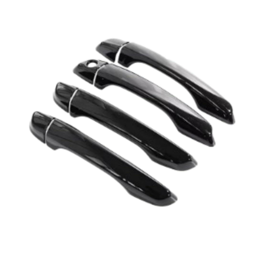 Vdcxse Handle 1 Keyhole4 Outer Door Handle Shell Car For 3008 2017~2023 Mk2 P84 Lhd Door Handle Cover Anti-Scratch Sticker Protective Accessories