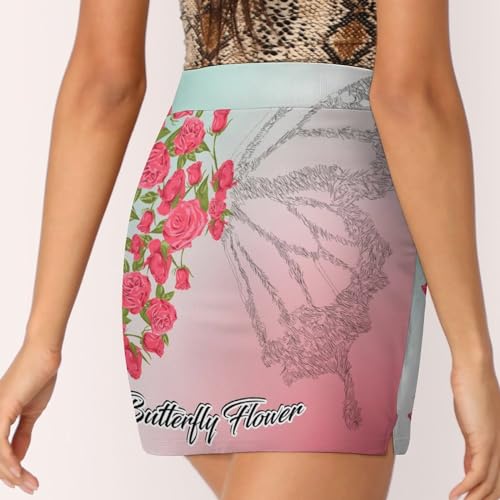 Jupe short de golf rose avec poche intégrée pour performance athlétique - 4