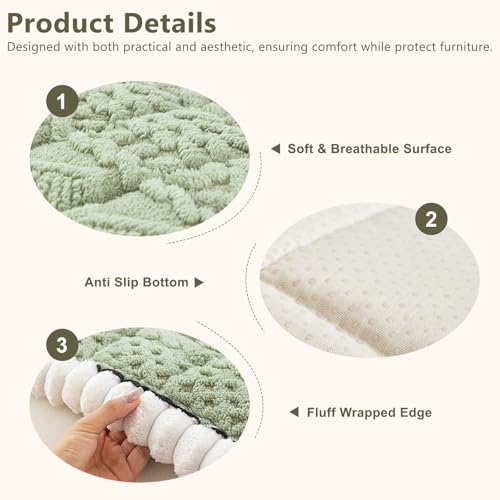 DREAMINGO Non Slip Fuzzy Couch Cover for Dogs, Washable Pet Sofa Protector - image 3
