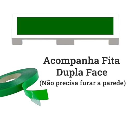 Suporte Duplo Parede Lamina Barbear Prestobarba Dupla Face