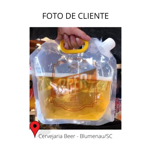 Kit 5 Bag Embalagem Para Cerveja Chopp Trago Ceva Transporte Cooler Entrega Ifood 99 Uber Delivery C