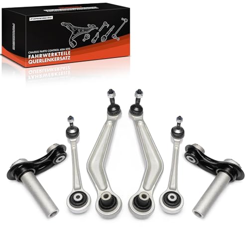 Image of Frankberg 4x Control Arm + 2x Integrnker Rear Compatible with 5 Series Touring E61 5 Series E60 6 Series Cabriolet E64 6 Series E63 Replace# 33326770749