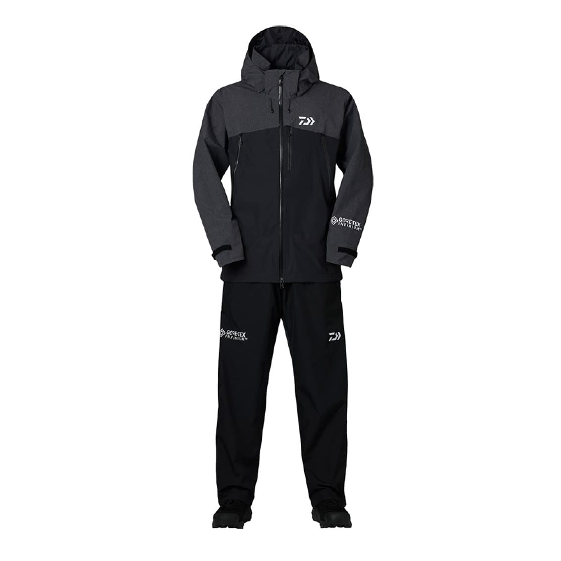 ダイワ　DR-1906 ゴアテックス プロダクトレインスーツ　ＸＬ　ブラック DAIWA（釣り） 【目玉商品】ダイワ ゴアテックス(R)プロダクト