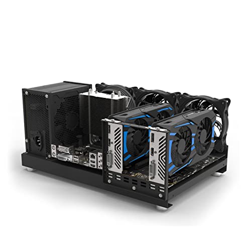 Boîtier rig de minage ouvert pour refroidir et isoler vos cartes GPU - 5