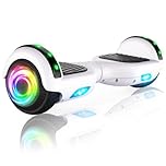 Hoverboard per bambini, hoverboard con altoparlante Bluetooth, potente motore doppio, luci LED, la scelta migliore per i bambini