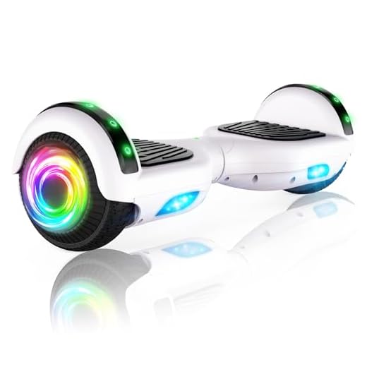 Hoverboard per bambini, hoverboard con altoparlante Bluetooth, potente motore doppio, luci LED, la scelta migliore per i bambini