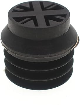 TWTOPSE Folding Bicycle Seatpost End Pad Protector for Brompton, Rubber Seatpost Plug Fit 31.8mm 33.9mm
