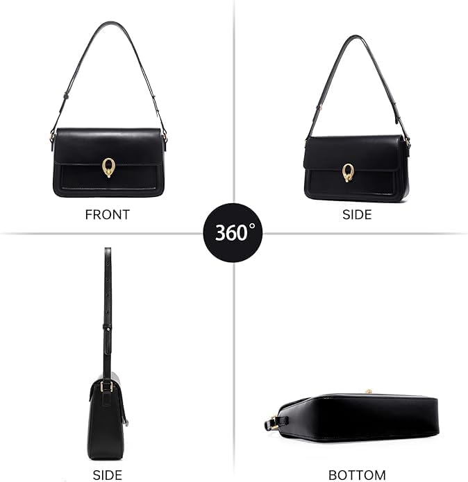 LA FESTIN Trendy Crossbody Handbags For Everyday Underarm Shoulder Bag with Adjustable Strap - Image 7