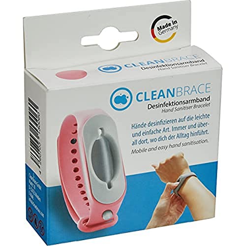 Cleanbrace Hygiene und Desinfektionsarmband Handdesinfektion für unterwegs...