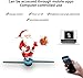 3DhologramFan,16.5in Holographic Fan Holographic Projector Supports WiFi Connection 234 HD LED Portable Design 42CM 3D Led Fan Display Contains 1500 Videos for Store, Bar, Events, Trade Shows, Parties