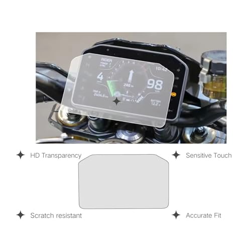 Protection écran Kawasaki Z900 2025 film anti-rayures tableau de bord (lot de 10) - 6