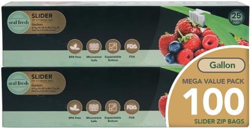 Gallon Slider Food Storage...