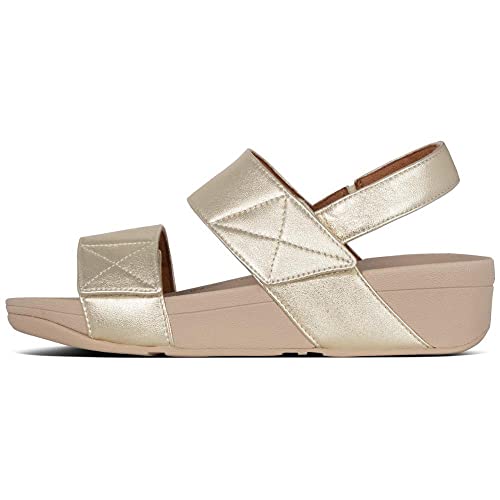 Image of FitFlop F-Mode Go Adjustable Flatform Back-Strap Sandals
