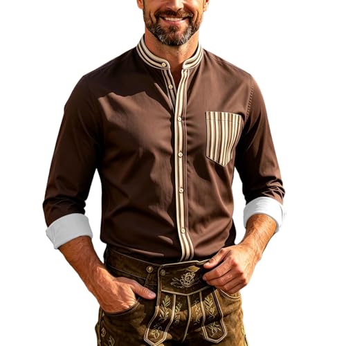 Disfraz de vaquero para hombre en formato camisa informal bordada de manga larga