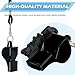 LIANGYUNZE Whistle, 24 Pcs Black Professional Sport Whistle Set with Lanyard - Loud Pea-Less Whistle for Coaches, Referees, Lifeguards and Police