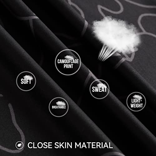 Deolax Mens Polo Shirts Fashion Prints Athletic Golf Polo Shirts Casual Classic Fit Soft Breathable Short Sleeve Polo Shirt Lightweight Lapel Polo T-Shirt Top Performance Quick Dry Polo Shirts For Men #TOP6