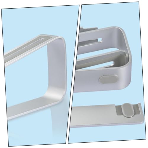 Soporte para portátil de aleación de aluminio ajustable miniatura 4