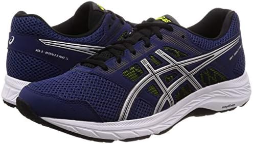 ASICS Men Gel-Contend 5 Indigo Blue/Silver Running Shoes-6 UK/India (40 EU)  (7 US) (1011A256.401): Buy Online at Best Price in UAE - Amazon.ae