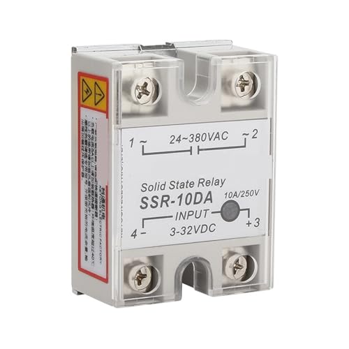Relais statique SSR-60DA DC-AC commutateur commande 3-32VDC tension 24-380VAC déclenchement zéro