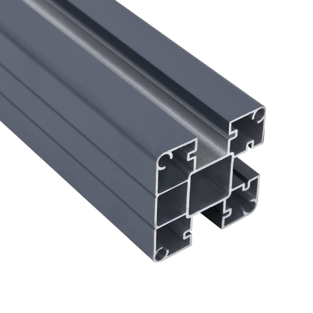vidaXL Zaunelement-Set Braun 180x186 cm WPC
