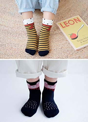 LOFIR Dicke Kinder Socken aus Baumwoll Winter Warme Thermo Socken für kleine Mädchen Jungen Kleinkind Neuheit Socken… - Image 4