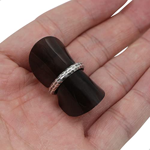 xtemtoamz Anneaux PréSentoirs Bijoux Support Organisateur - D'Anneau De Doigt Bague L'Exposition Supports Pour Bagues Plastique SystèMe Rangement Exposition Bijoux, Affichage, Noir, 100 PièCes – vue 4