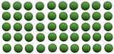 Riot Balls Projektile – maximale Bremskraft, nicht-tödliche Pfefferspray und Tränengasmischkugeln, nicht-tödliche Selbstverteidigungs-Projektil-Runden für Kaliber 0,68, 50 Stück