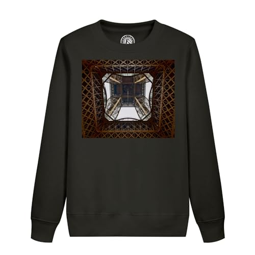 Sweatshirt enfant Tour Eiffel avec imprimé monument graphique parisien