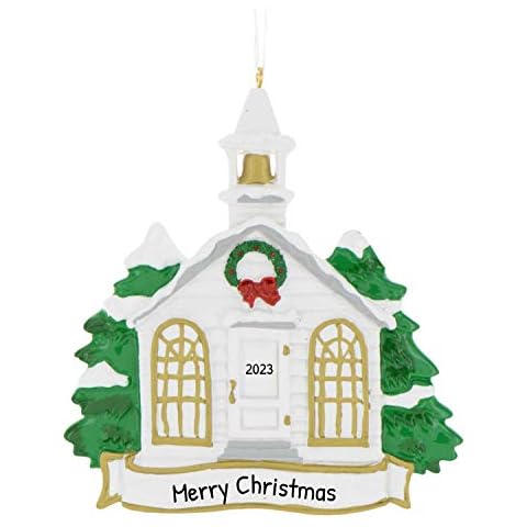 Personalized Church Ornament 2024 - Holy Family Ornament Christian Christmas Tree Ornaments Religious Christmas Ornaments Going to Church Christmas Ornament Christian Ornaments by Elves Cover