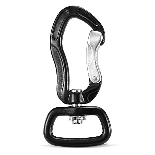 Carabiner Clip, Andoer Mosquetão giratório mosquetão giratório 360 ° mosquetão giratório mosquetão p