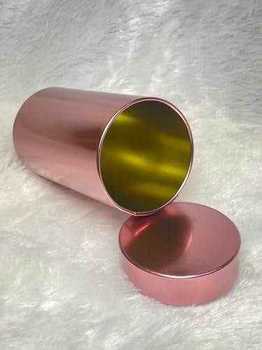 Image of Airtight 6 Inch Rose Gold plated Tin (Pack of 5) - Return Gift